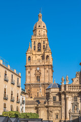 Fototapeta premium The Cathedral Church of Saint Mary in Murcia, Spain