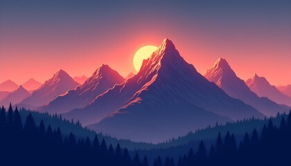 Peaks of Progress - The SDXL Line Graph Mountain Range