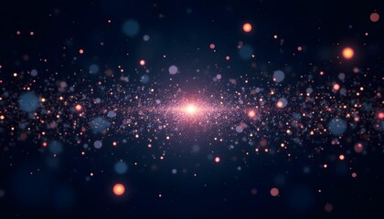 Fototapeta premium Cosmic Symbol Symphony in Data Space