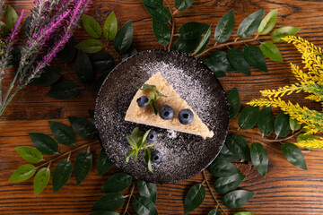 Napoleon Cake Ukrainian Cuisine Presentation Photo