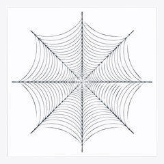 Spider Web Silhouettes &mdash; Halloween Vector Collection of Intricate Web Designs