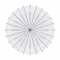 Spider Web Silhouettes — Halloween Vector Collection of Intricate Web Designs