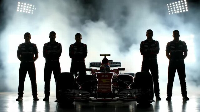 F1 Racing A Dramatic Reveal of the Car and Team