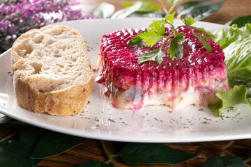 Shuba Ukrainian Cuisine Presentation Photo