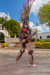 Danzante azteca 
