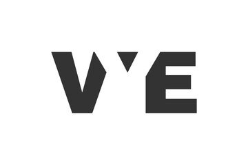 VYE logo design. Initial letter V Y E bold font style for tech startups, consulting, corporate branding. Creative company name, headlines typography identity, trendy logotype.