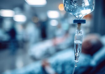 IV drip in hospital room (1)