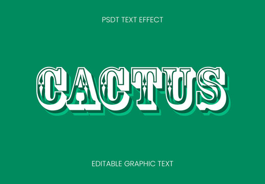 Green And White Mexico Font Mexican Vintage Western Text Effect