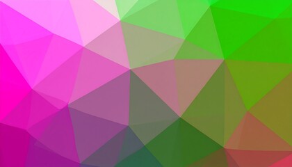 Fototapeta premium Vibrant polygon background