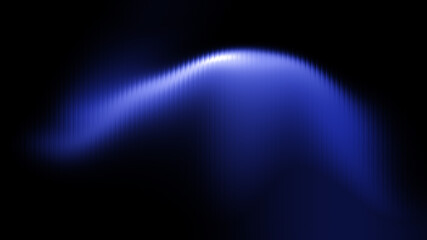 Blue Fractal Glass Abstract Background, Futuristic Curve and Simple Wave, Purple, Noise Glass Wallpaper for Web, Banner, Poster, Technology