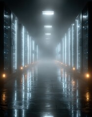 Illuminated Corridor