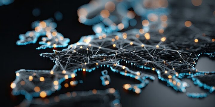 Abstract Network - Powered by Adobe