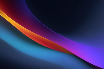 Abstract design with flowing, vibrant colors