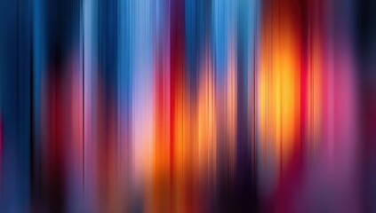 Abstract vertical vibrant color streaks