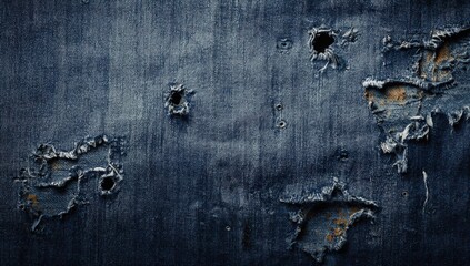 Worn denim texture