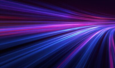 Abstract vibrant light streaks