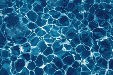 Abstract pattern of rippled water