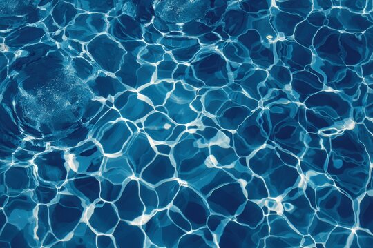 Abstract pattern of rippled water