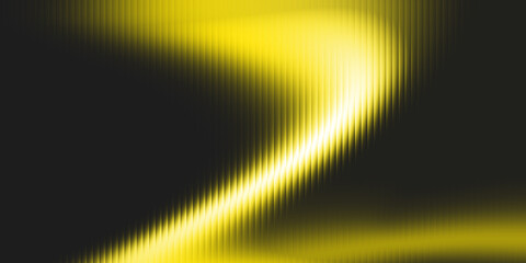 Yellow Fractal Glass Abstract Background, Smooth Diagonal Wave, White, Noise Glass Wallpaper for Web, Banner, Technology