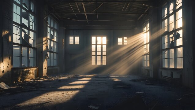 Moody urban night scene with dramatic shadows and reflections, ideal for marketing, social media, or cinematic design projects.