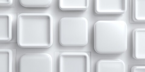 Abstract pattern of white squares