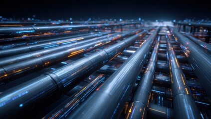 Futuristic pipeline network