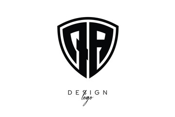 QA  Shield Letter Logo Modern Monogram Emblem for Security, Sports, Corporate & Premium Branding