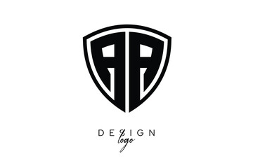 AA  Shield Letter Logo Modern Monogram Emblem for Security, Sports, Corporate & Premium Branding