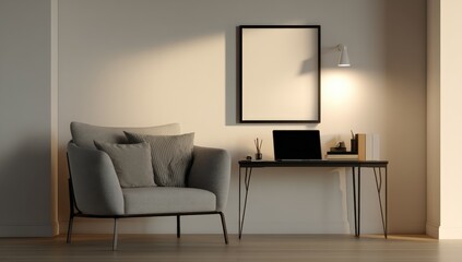 Modern minimalist home office (1)