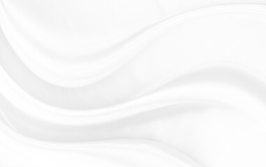 White gray satin texture that is white silver fabric silk background with beautiful soft blur pattern natural.