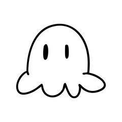 octopus icon hand drawn