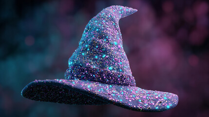 Cute Witch Hat With Sparkles