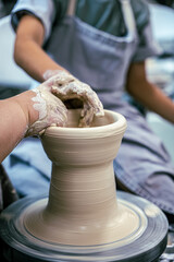 hands of a potter