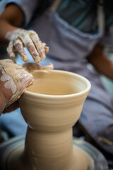 hands of a potter