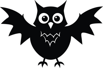 Fototapeta premium black and white owl