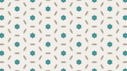  Seamless background for fashion, tapestries, prints design.