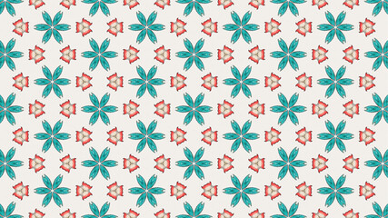  Seamless background for fashion, tapestries, prints design.