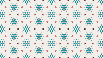  Seamless background for fashion, tapestries, prints design.