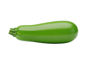 A Vibrant Close-Up of a Fresh Green Zucchini Against a Checkered Backdrop Showcasing its Smooth Skin and Subtle Textural Details in a Studio Setting for Culinary Use