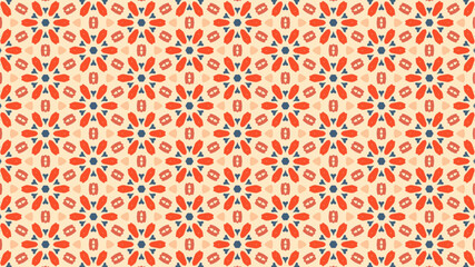  Seamless background for fashion, tapestries, prints design.