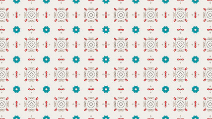 Floral repeated seamless pattern background. Great design for textile, stationery, and wallpaper.