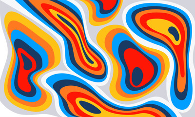 Dynamic Abstract Organic Flow