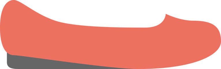 Coral Flat Shoe Icon