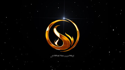 Golden Energy Logo Reveal