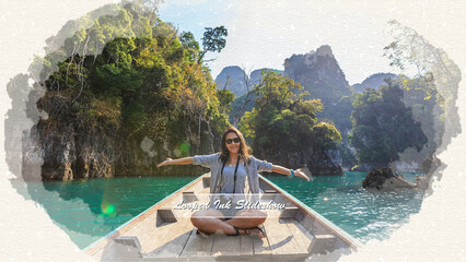 Looped Ink Slideshow