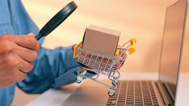 The act of inspecting an e-commerce product represents the need for transparency, informed decision-making, consumer rights, and the rising demand for quality control in the digital shopping era.
