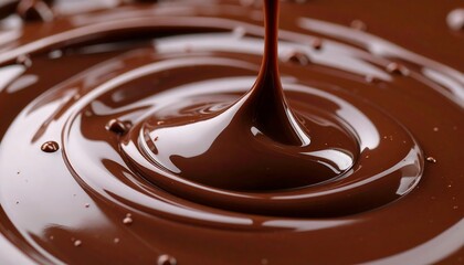 Decadent Descent A Swirl of Molten Chocolate Delight, Rich and Smooth