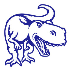 T-Rex Tyrannosaurus Rex Dinosaur Dino Roar Dangerous Monster