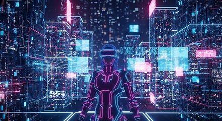 Virtual Reality Cityscape Experience.