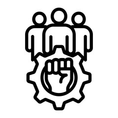 revolution Line Icon